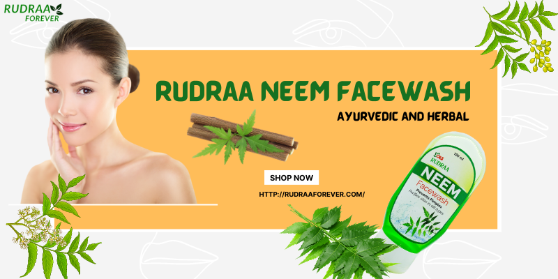 Rudraa Ayurvedic neem facewash