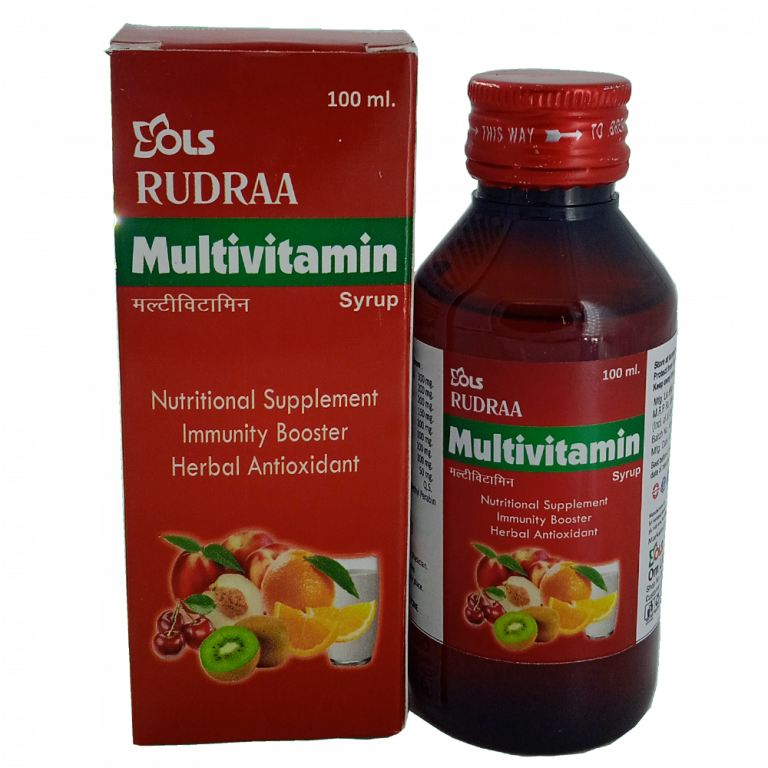 Rudraa Forever Multivitamin Syrup 100ml Complete Nutrition Package
