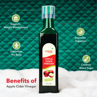 Rudraa Forever Apple Cider Vinegar with Mother – Natural Weight Loss & Detox Formula