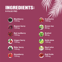 RPulse Pro 36 Berries Juice – Natural Health & Immunity Booster
