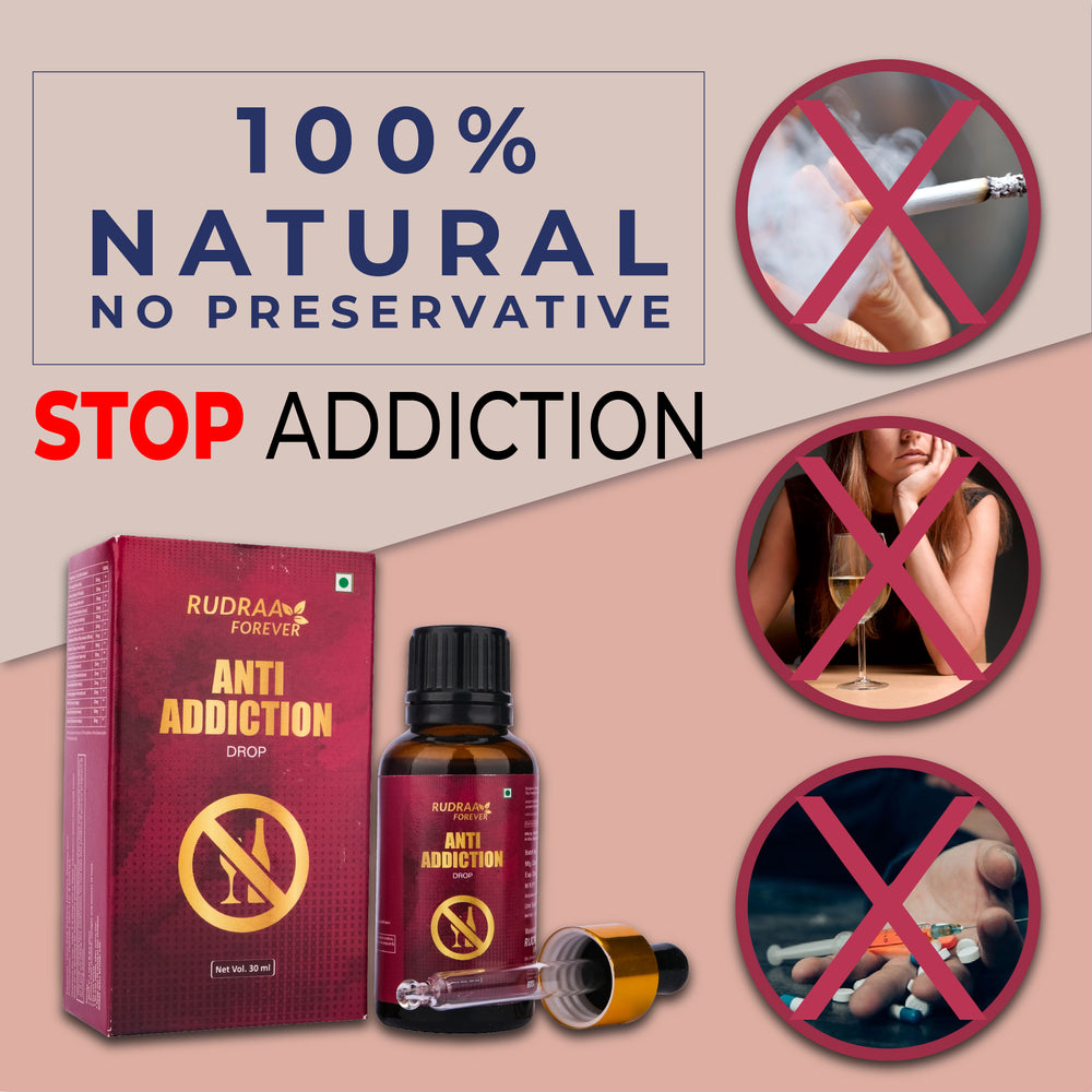 Anti Addiction Drop 30ML | Rudraa Forever