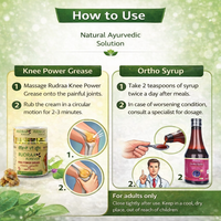 Joint Pain Relief Combo (Grease + Ortho Syrup) | Natural Ayurvedic Solution