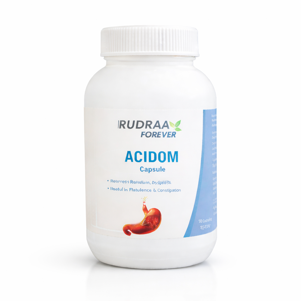 Acidom Capsules – Natural Relief for Acidity, Gas & Digestive Health