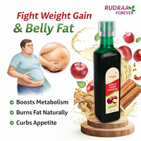 Rudraa Forever Apple Cider Vinegar with Mother – Natural Weight Loss & Detox Formula