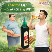 Rudraa Forever Apple Cider Vinegar with Mother – Natural Weight Loss & Detox Formula