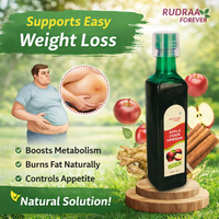 Rudraa Forever Apple Cider Vinegar with Mother – Natural Weight Loss & Detox Formula
