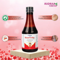 Rudraa Forever Blood Purifier Syrup 200ml – Natural Skin & Blood Detox Formula