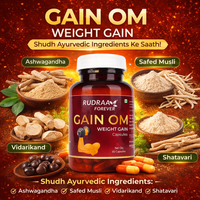 Gain OM Capsule –  वजन बढ़ाने और शरीर को मजबूत बनाने का आयुर्वेदिक समाधान